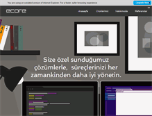 Tablet Screenshot of ecore.com.tr